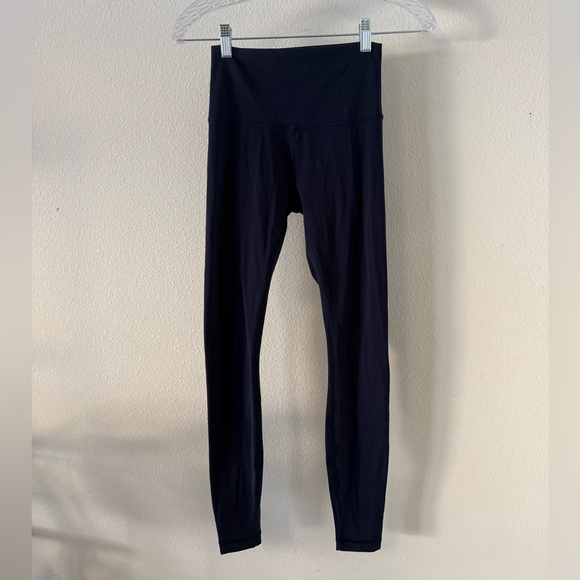 Lululemon Wunder Under High-Rise Tight 25" *Full-On Luxtreme True Navy Leggings - Picture 5 of 9